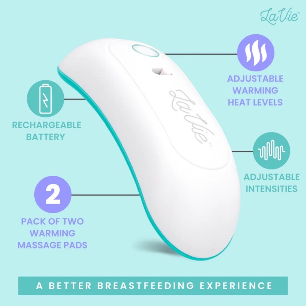 New LaVie 2-in-1 Lactation Massager
